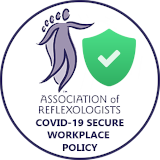 Association of Reflexologists - Covid Secure workplace logo
