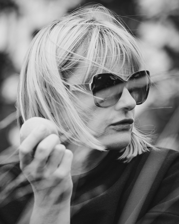 Eva Barrett Black & White head shot